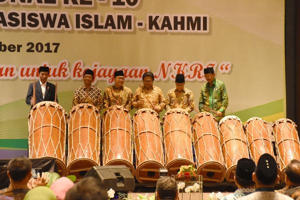 Presiden RI Joko Widodo Buka Munas KAHMI  di Medan